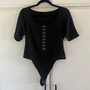 Good American tshirt body suit